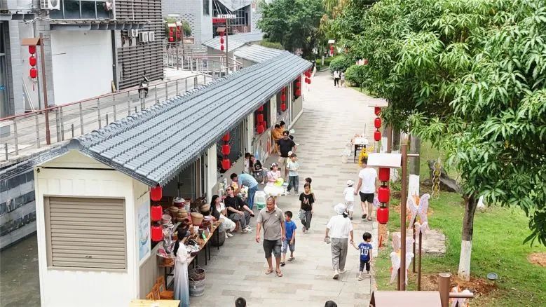白石湖兰亭集市开市啦！