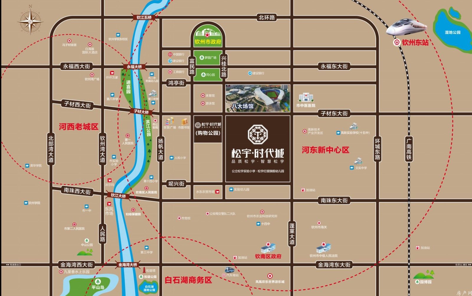 区位图